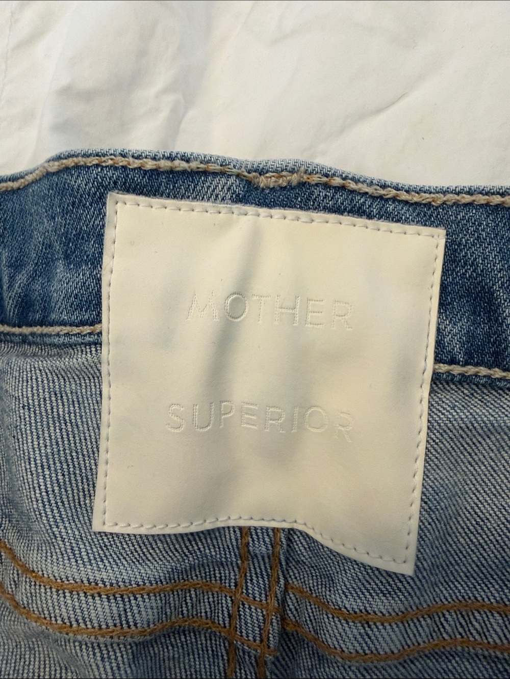 MOTHER Superior The Hustler Roller Frey wide leg Jeans - Picture 6 of 8